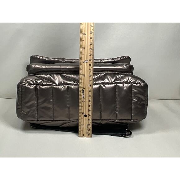 Think Royln Shoulder Bag Quilted Crossbody/Shoulder Tote Adjustable Chain Strap - Picture 9 of 16